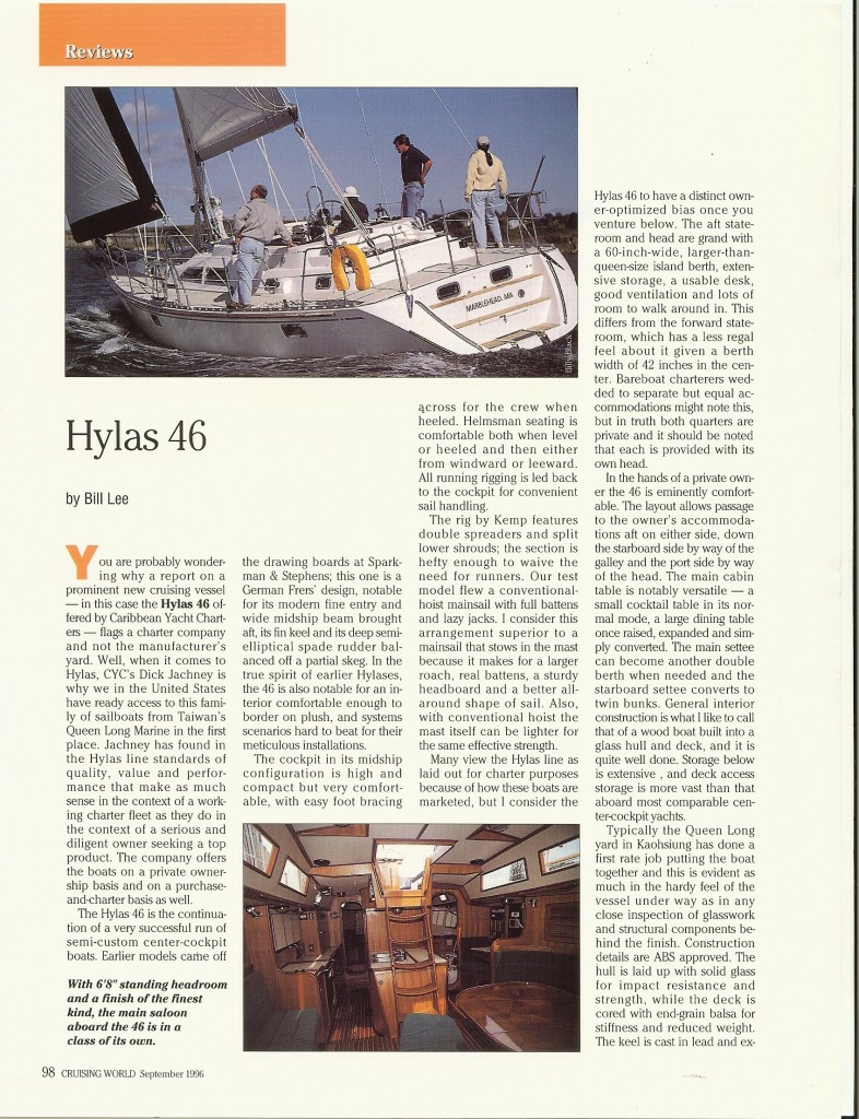 Hawke 46ft Hylas Yacht For Sale