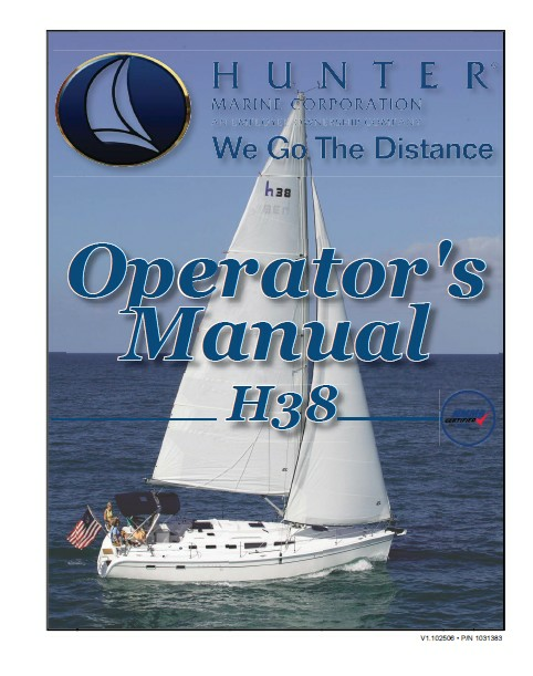 Wind Song 38ft Hunter Yacht For Sale