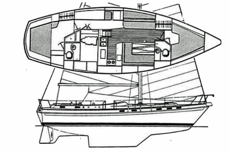 One Love 41ft Catalina Morgan Yacht For Sale